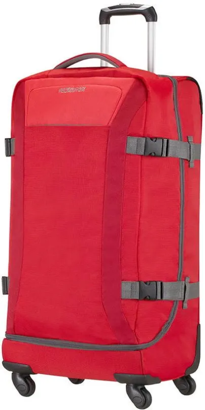 Cestovný kufor American Tourister Road Quest Spinner Duffle L Solid Red 1819