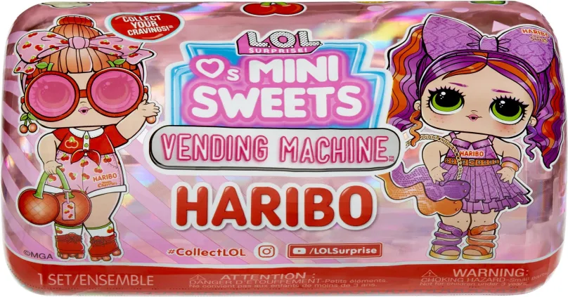 Bábika LOL Surprise! Loves Mini Sweets Haribo valec