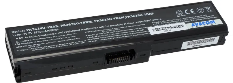 Batéria do notebooku Avacom za Toshiba Satellite M300, Portege M800 Li-ion 10.8V 5200mAh / 56Wh