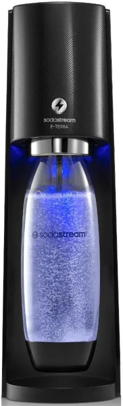 Sodastream SodaStream E-Terra Black, elektrický, perlivosť regulovaná tlačidlami s predvoľ
