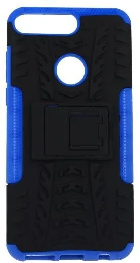 Kryt na mobil TopQ Honor 7C modré so stojanom 38969