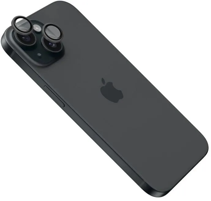 Ochranné sklo FIXED Camera Glass pre Apple iPhone 15/15 Plus space gray