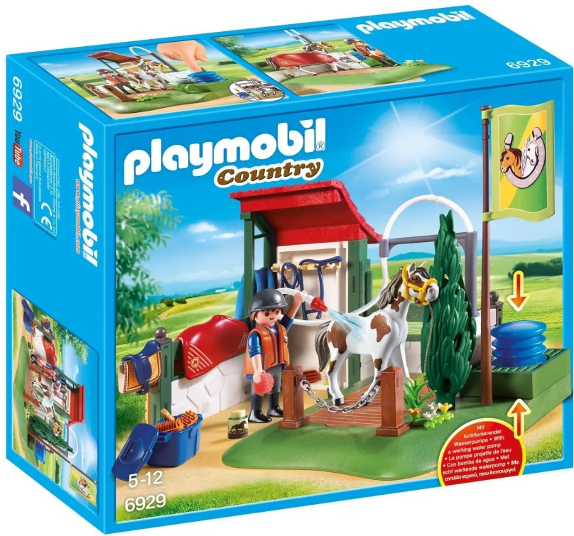 Stavebnica Playmobil Umývací box pre kone