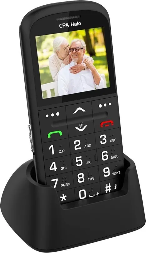Mobilný telefón CPA Halo 11 Pro Senior čierna