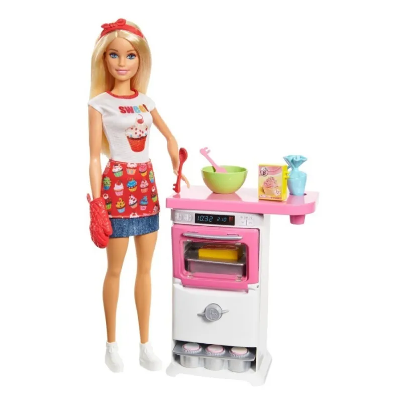 Barbie Varenie a pečenie s bábikou Barbie, Mattel FHP57