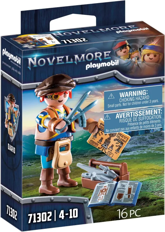 Stavebnica Playmobil 71302 Novelmore - Dario s nástrojmi