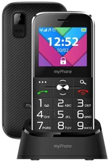 Mobilný telefón MyPhone Halo C Senior čierny