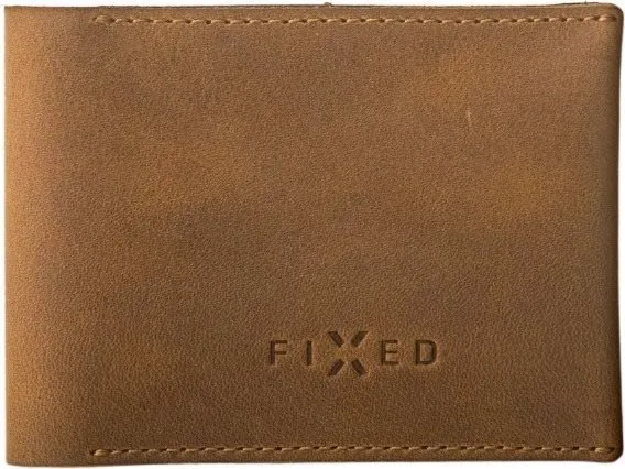 Peňaženka FIXED Smile Wallet so smart trackerom FIXED Smile a motion senzorom, hnedá