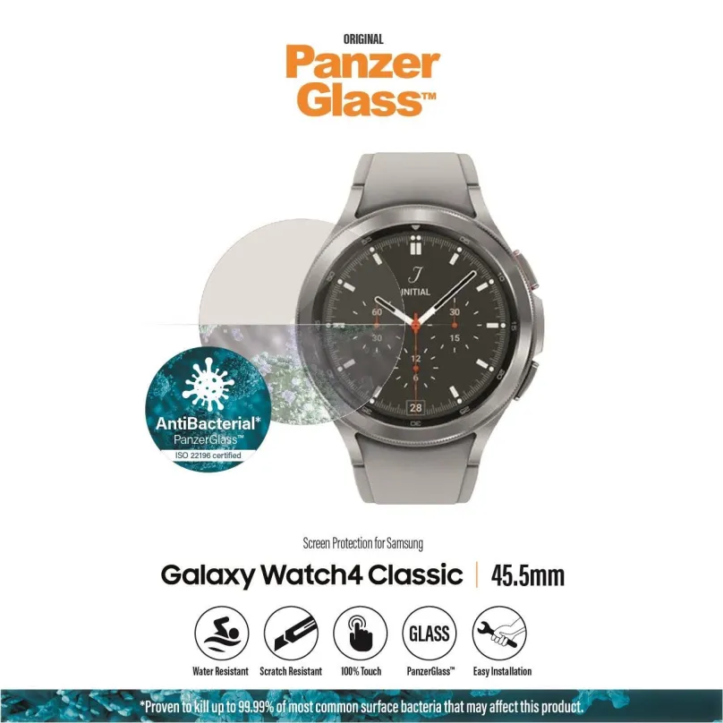 Ochranné sklo PanzerGlass Samsung Galaxy Watch 4 Classic (46mm), pre chytré hodinky Samsun