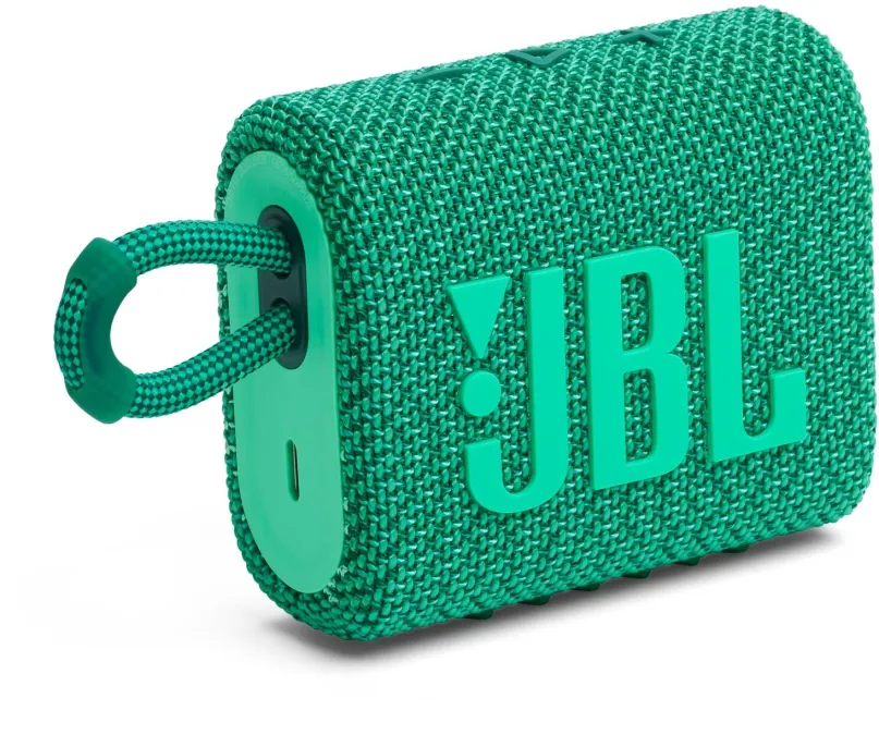 Bluetooth reproduktor JBL GO 3 ECO zelený, aktívny, s výkonom 4,2W, frekvenčný rozsah od 1