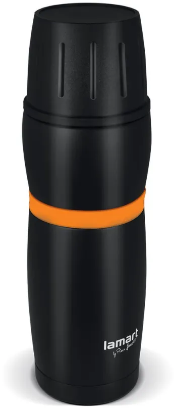 Termoska Lamart termoska 480ml čierno / oranžová CUP LT4054