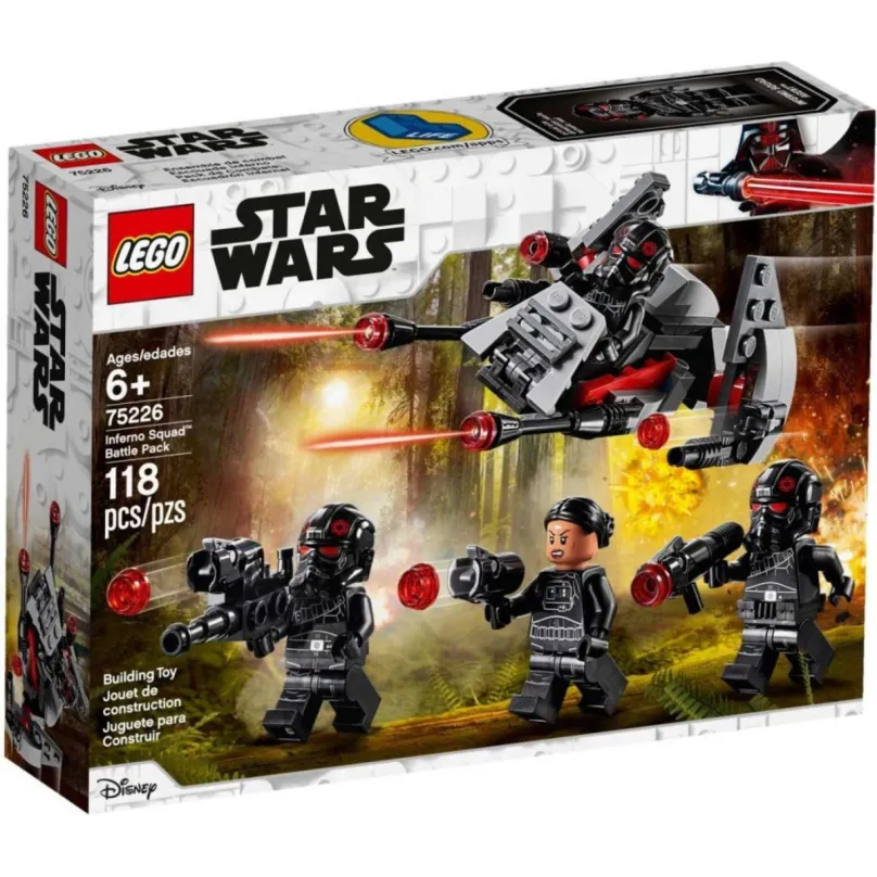 Stavebnice LEGO Star Wars 75226 Bojový balíček elitného komanda Inferno