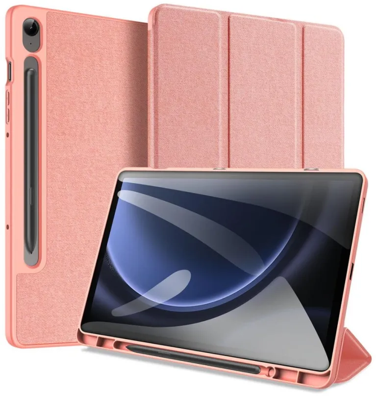 Puzdro na tablet DUX DUCIS Domo Puzdro na Samsung Galaxy Tab S9 FE Plus, ružové
