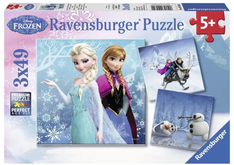 Puzzle Ravensburger 92642 Disney Ľadové kráľovstvo: dobrodružstvo na snehu