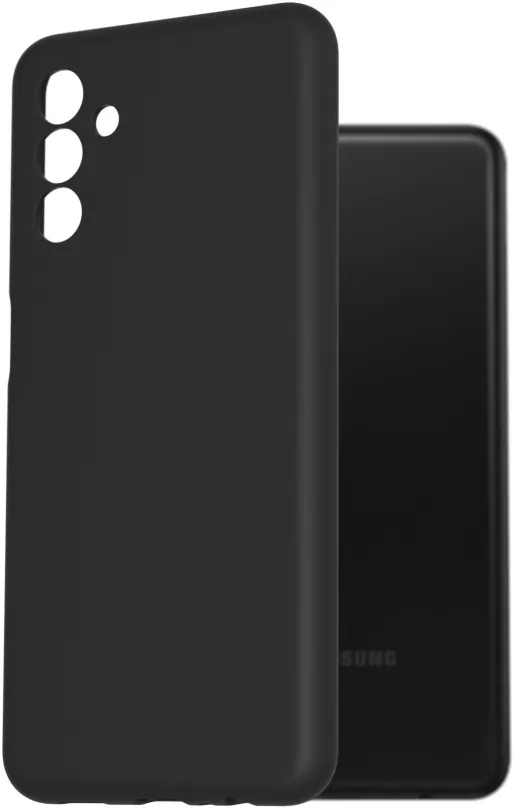 Kryt na mobil AlzaGuard Premium Liquid Silicone Case pre Samsung Galaxy A13 5G čierne
