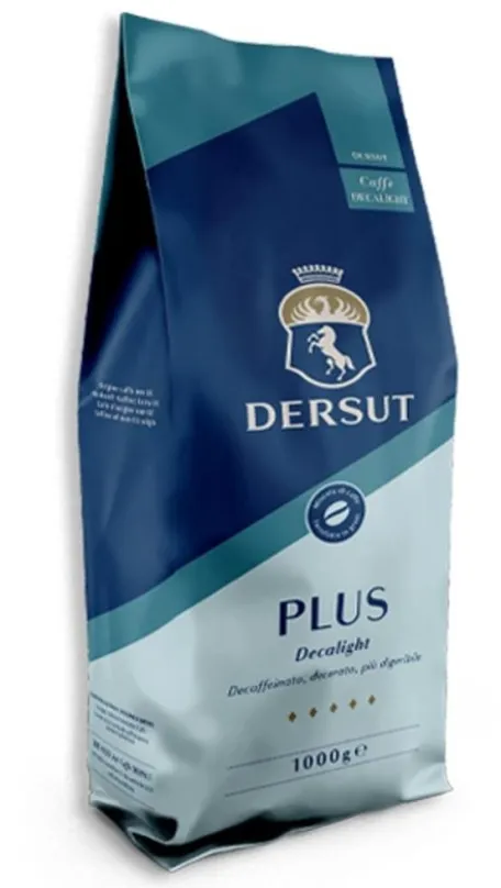 Káva Dersut Zrnková káva Plus Decalight bezkofeínová pre ľahšie trávenie 1 kg