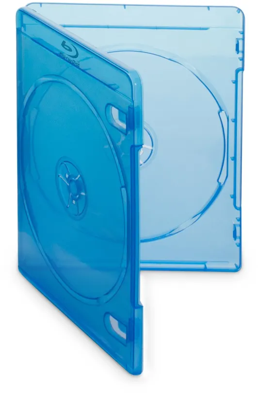 Obal na CD / DVD Cover IT Krabička na 2ks Blu-ray média modrá, 10ks / bal