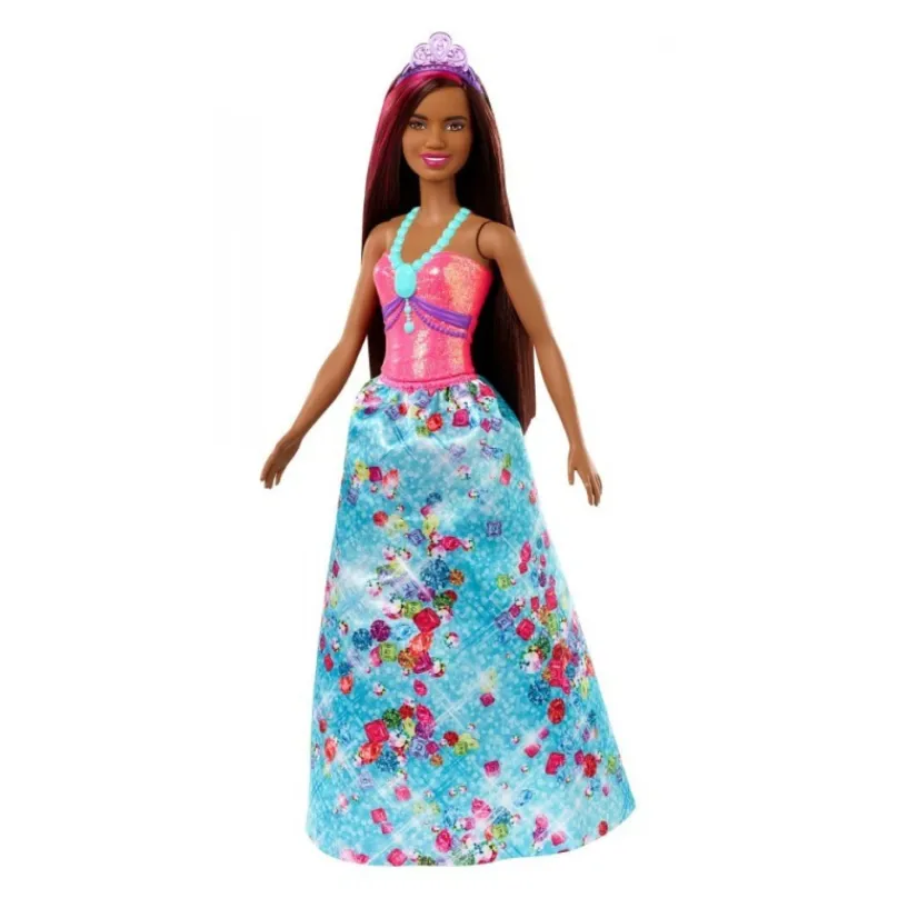 Mattel Barbie Čarovná princezná Dreamtopia černoška, GJK15