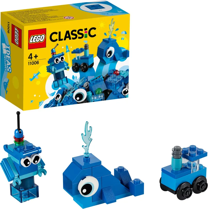 LEGO stavebnica LEGO® Classic 11006 Modré kreatívne kocky