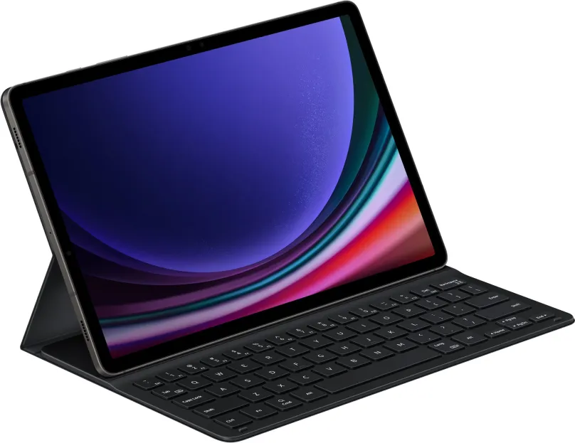 Púzdro na tablet Samsung Galaxy Tab S9 Ochranný kryt s klávesnicou čierny