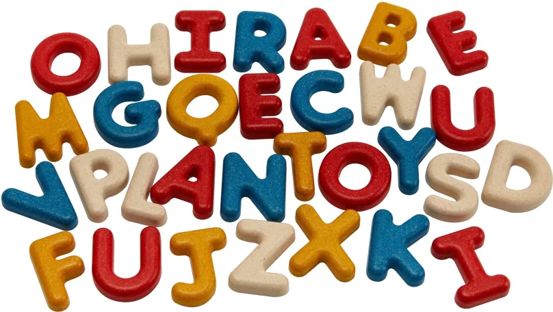 Vzdelávacia hračka PlanToys Abeceda - veľké písmená