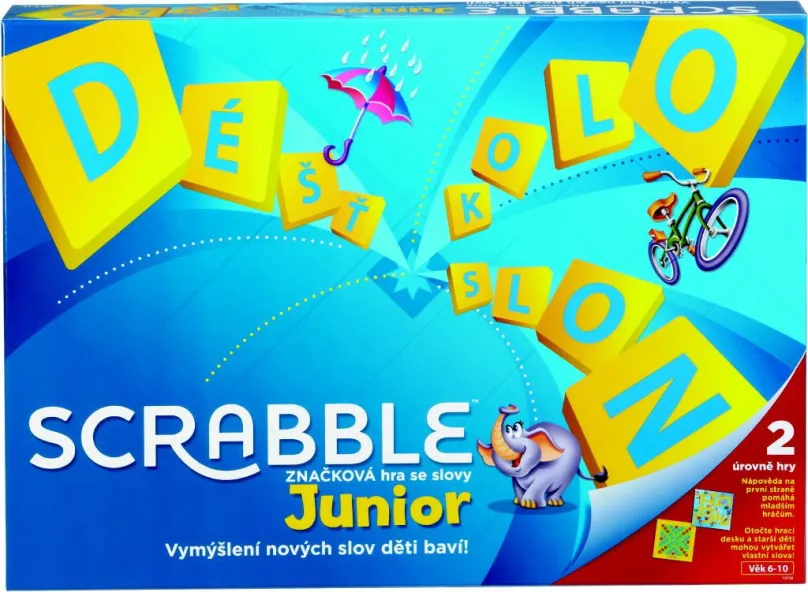 Spoločenská hra Scrabble Junior CZ