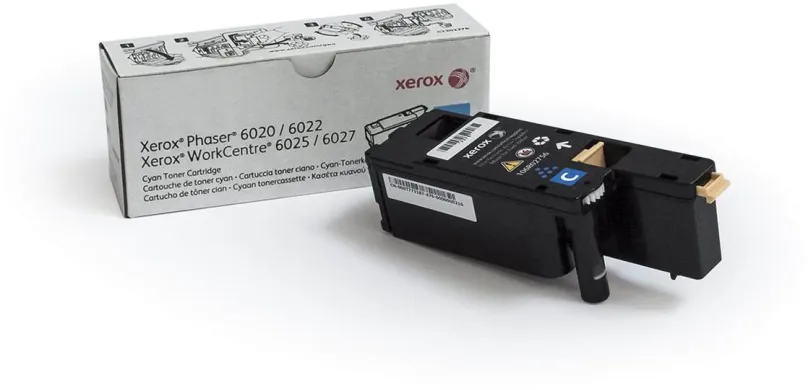 Toner Xerox 106R02760 azúrový