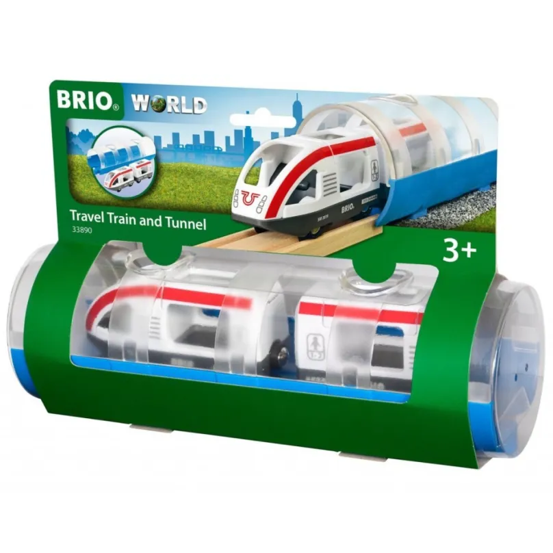 BRIO 33890 Tunel a osobný vlak
