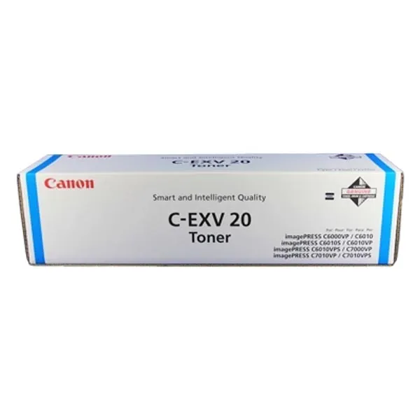 Canon originálny toner CEXV20, cyan, 35000str., 0437B002, Canon iP-C7000VP, O