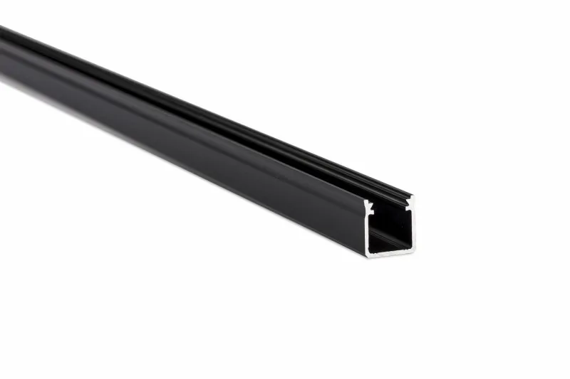 Hliníkový profil pre LED pásky "Y", elox čierny, 2m