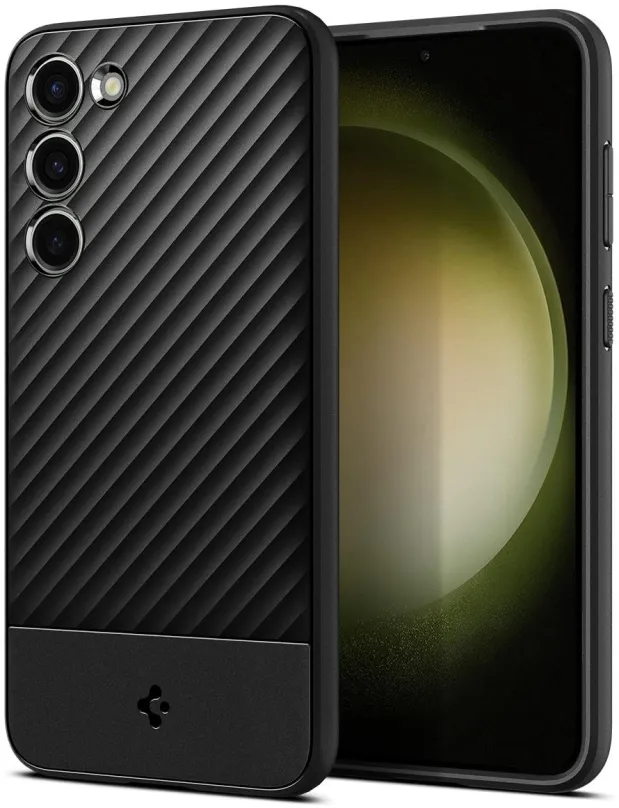 Kryt na mobil Spigen Core Armor Matte Black Samsung Galaxy S23, pre Samsung Galaxy S23, ma