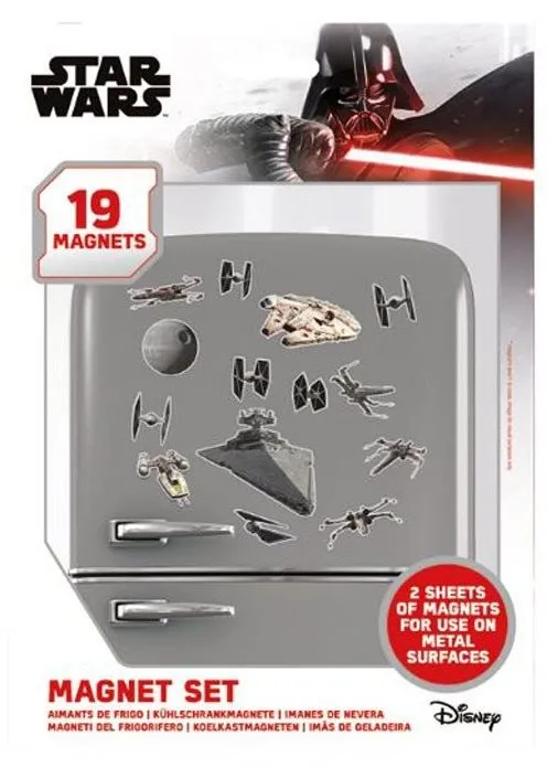 Súprava magnetiek Star Wars - Death Star Battle (19 ks)