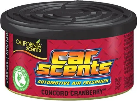Vôňa do auta California Scents Car Scents Concord Cranberry (brusnice)