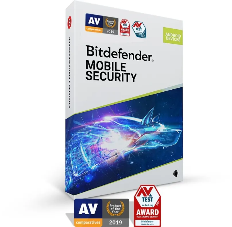 Internet Security Bitdefender Mobile Security pre Android pre 1 zariadenie na 1 rok (elektronická licencia)