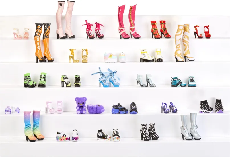 Doplnok pre bábiky Rainbow High Kolekcia – Topánky