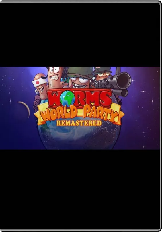 Hra na PC Worms World Party Remastered, elektronická licencia, kľúč pre Steam, žáner: akčn
