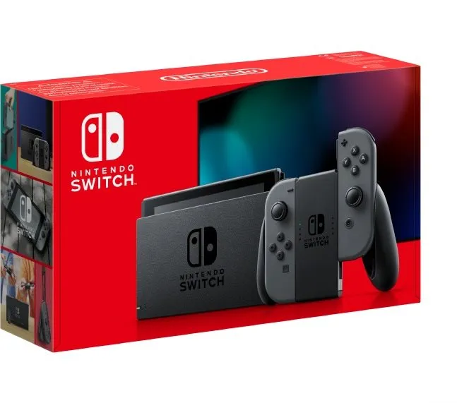 Herné konzoly Nintendo Switch - Grey Joy-Con