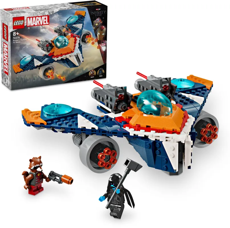 LEGO stavebnica LEGO® Marvel 76278 Rocketov tryskáč Warbird vs. Ronan