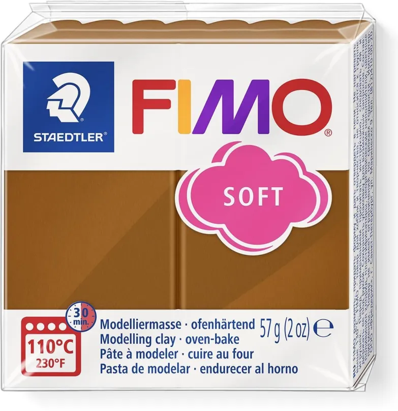 Modelovacia hmota FIMO soft 8020 56g hnedá