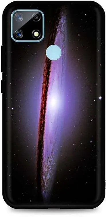 Kryt na mobil TopQ Realme 7i silikón Milky Way 62848