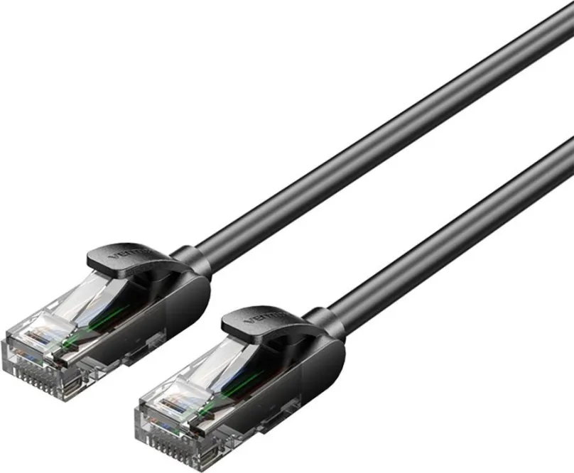 Sieťový kábel Vention Cat5e UTP Ethernet Patch Cable 0.5M Black