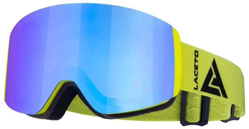 Lyžiarske okuliare Laceto Snowdrift, zelené