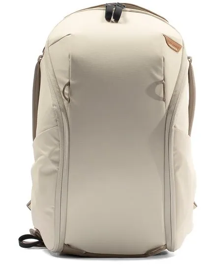 Fotobatoh Peak Design Everyday Backpack 15L Zip v2 - Bone, odolnosť voči dažďu, púzdro na