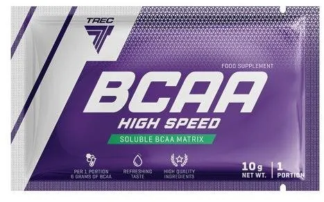 Aminokyseliny Trec Nutrition BCAA High Speed, 10 g, čerešňa/grep