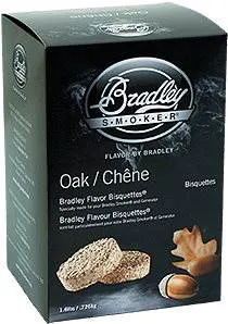 Grilovacie brikety Bradley Smoker - Brikety Dub 48 kusov