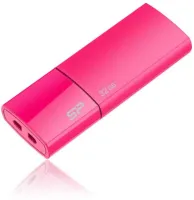 Flash disk Silicon Power Ultima U05 Pink 32 GB, 32 GB - USB 2.0, konektor USB-A, LED signa