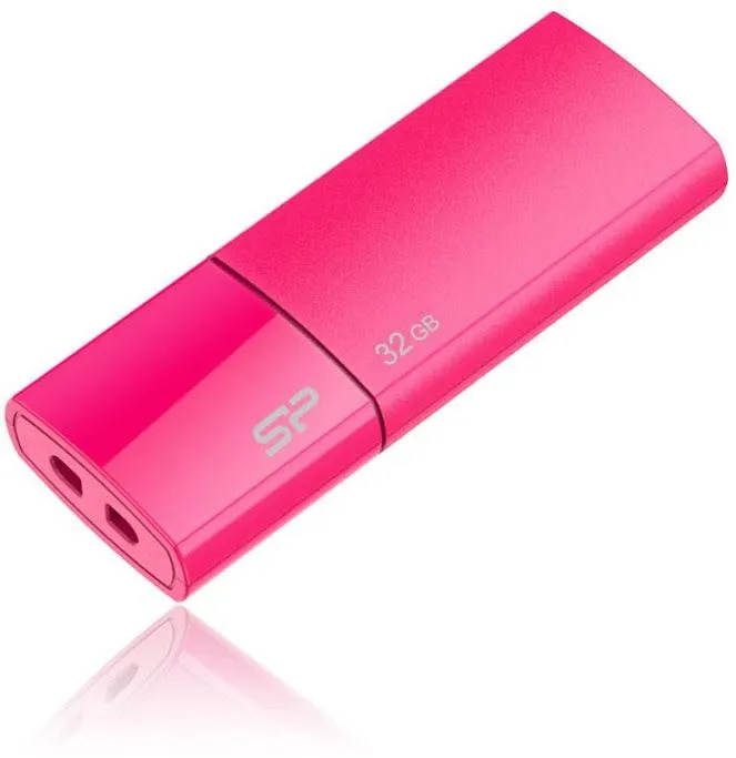 Flash disk Silicon Power Ultima U05 Pink, USB 2.0, USB-A, kapacita 16 GB, 256-bitové h
