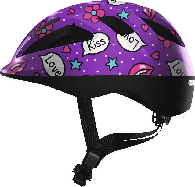 Helma na bicykel ABUS Smooty 2.0 purple kisses S