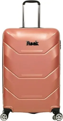 Cestovný kufor Rock TR-0230-S ABS - ružová
