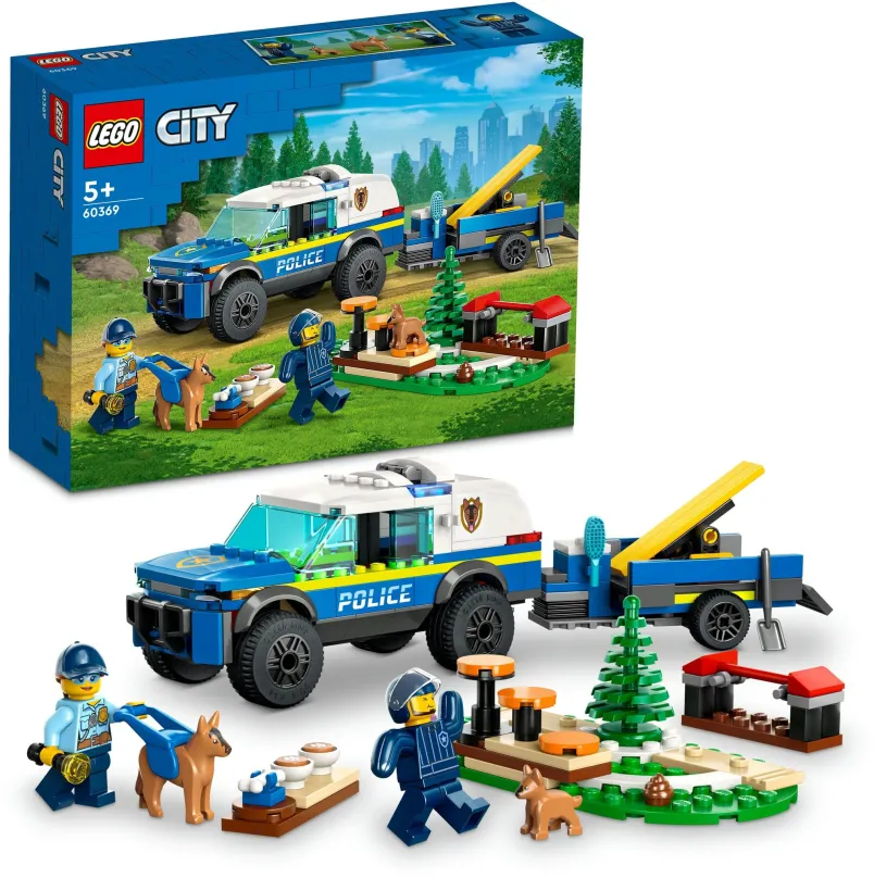 LEGO stavebnica LEGO® City 60369 Mobilné cvičisko policajných psov